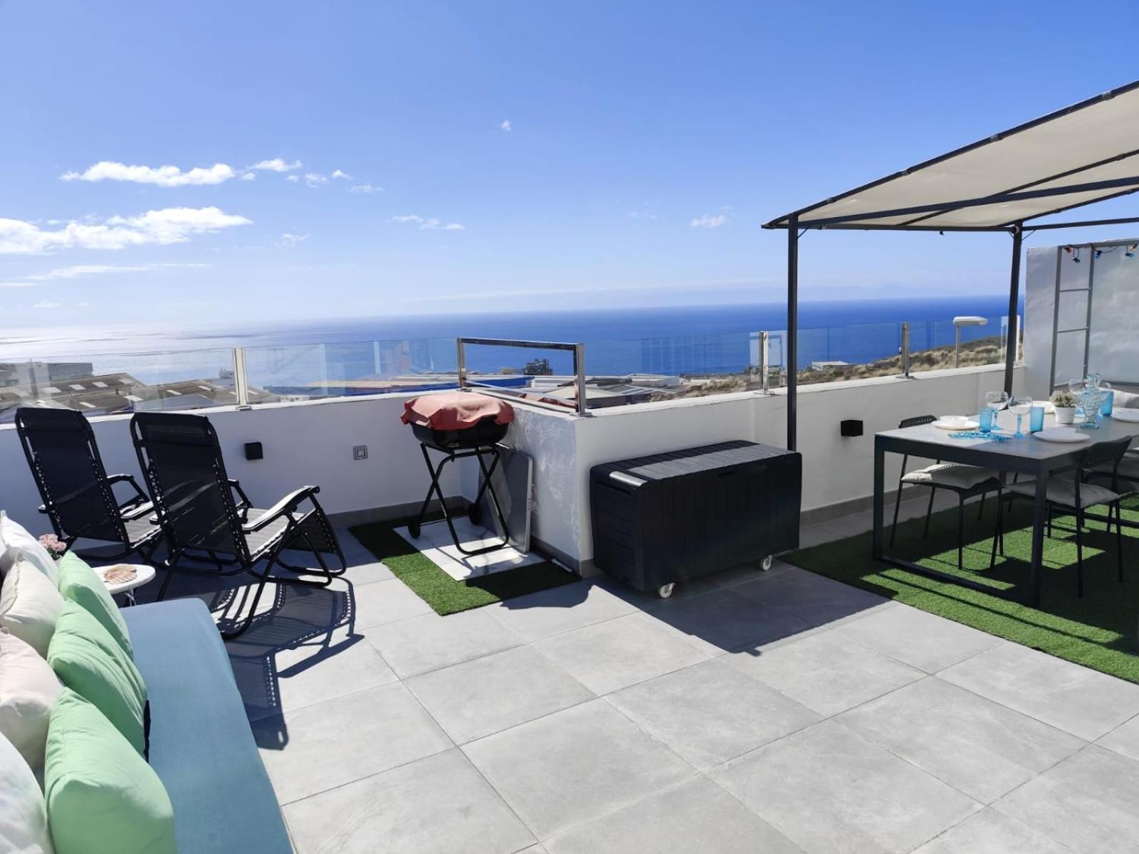 Atico Micaela. Terraza Y Vistas Διαμέρισμα Σάντα Κρουζ Τενερίφης Εξωτερικό φωτογραφία